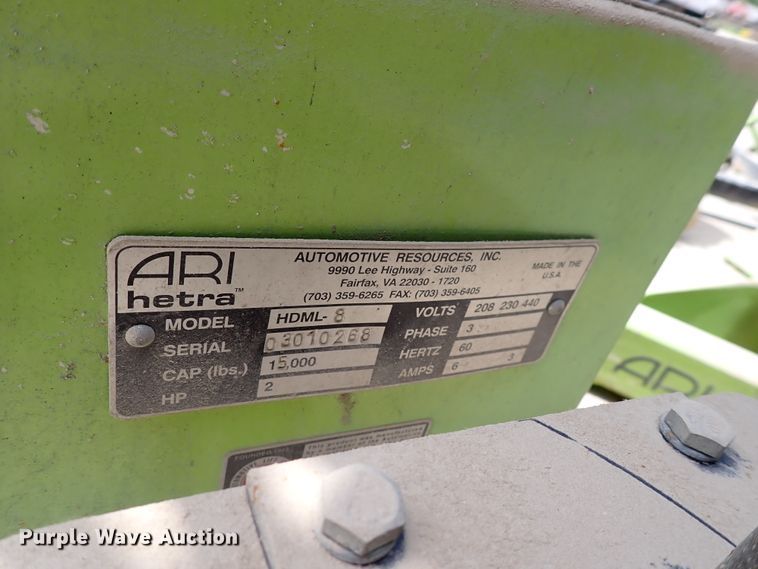 image for item DL7568 (4) ARI Hetra HDML-8 column lifts