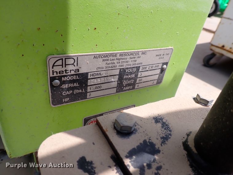 image for item DL7568 (4) ARI Hetra HDML-8 column lifts