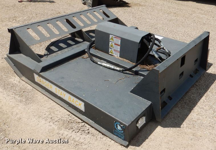 image for item DL8937 Wolverine  72"W skid steer rotary mower