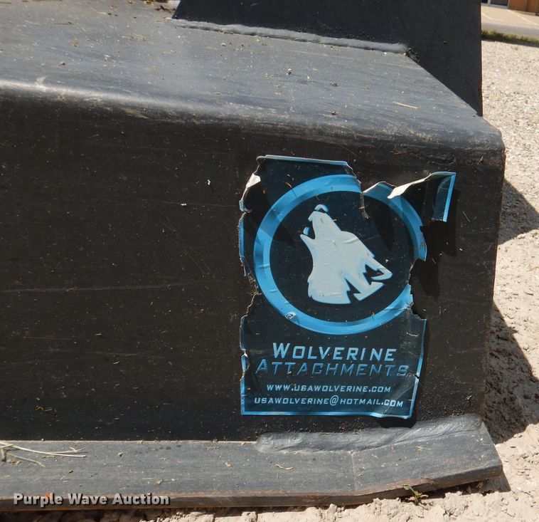 image for item DL8937 Wolverine  72"W skid steer rotary mower