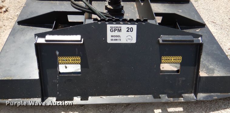 image for item DL8938 Rut SS-BM-72  72"W skid steer rotary mower