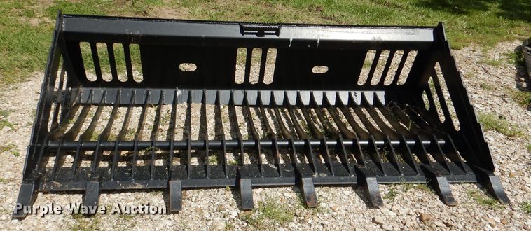 image for item DL8939 84"W skid steer rock bucket