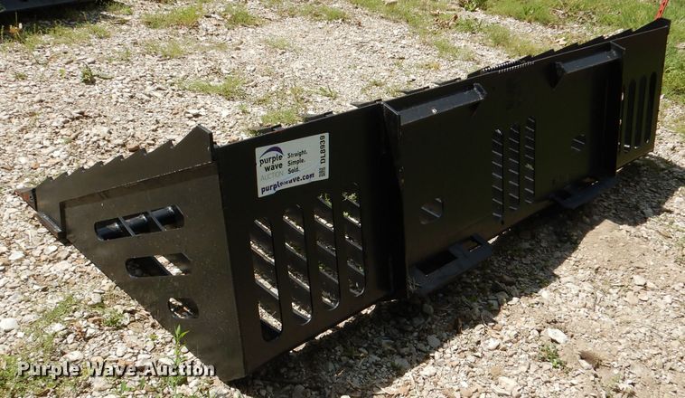 image for item DL8939 84"W skid steer rock bucket