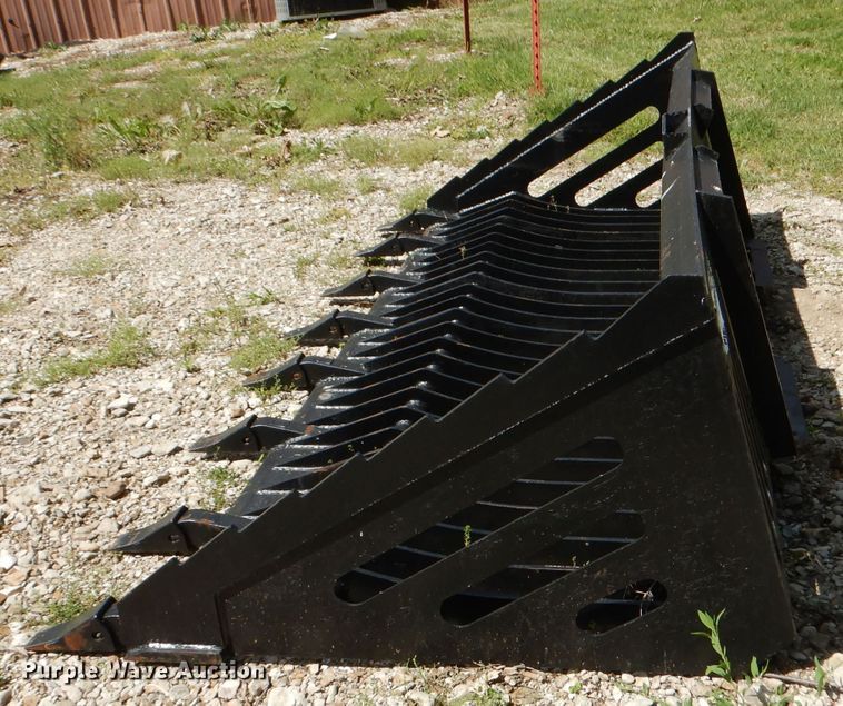 image for item DL8939 84"W skid steer rock bucket