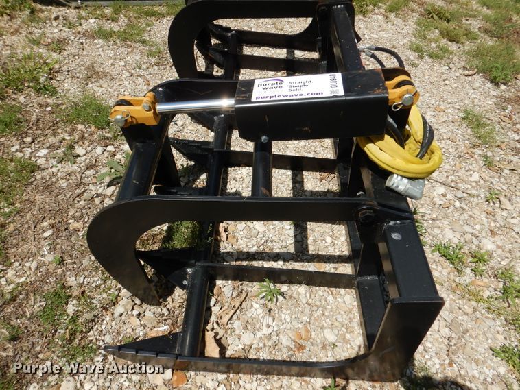 image for item DL8940 76"W skid steer grapple bucket