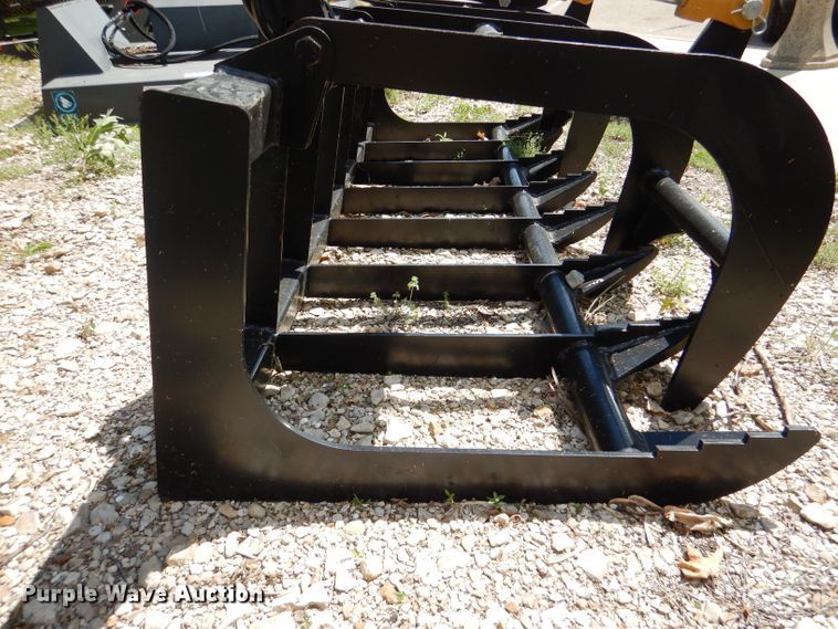 image for item DL8940 76"W skid steer grapple bucket