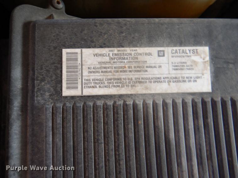 image for item DL8975 2007 Chevrolet Silverado 1500  pickup truck