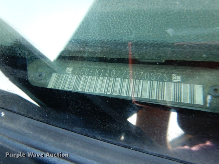 image for item DL8975 2007 Chevrolet Silverado 1500  pickup truck