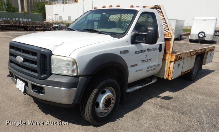 image for item DL8980 2007 Ford F450 Super Duty  flatbed truck