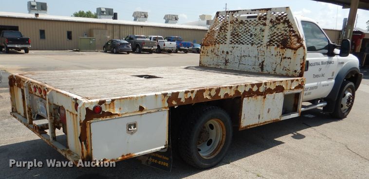 image for item DL8980 2007 Ford F450 Super Duty  flatbed truck