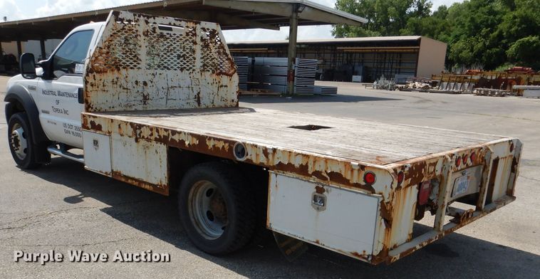 image for item DL8980 2007 Ford F450 Super Duty  flatbed truck