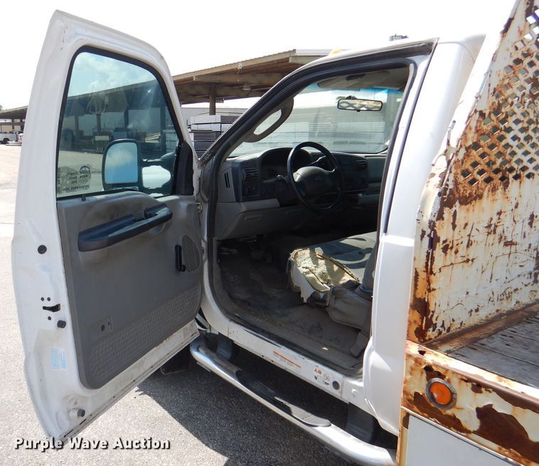 image for item DL8980 2007 Ford F450 Super Duty  flatbed truck