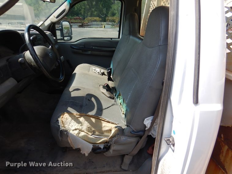 image for item DL8980 2007 Ford F450 Super Duty  flatbed truck