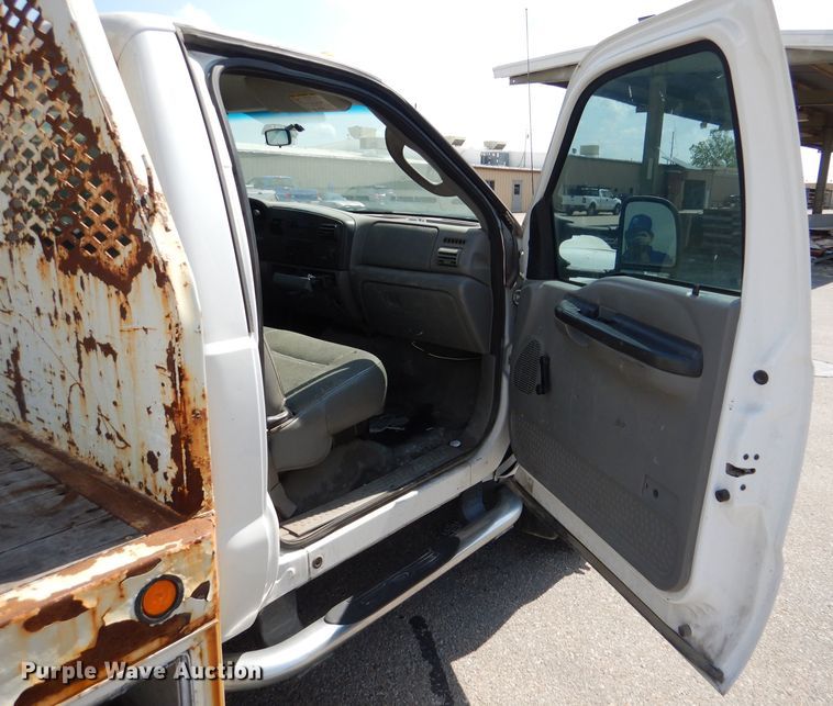 image for item DL8980 2007 Ford F450 Super Duty  flatbed truck