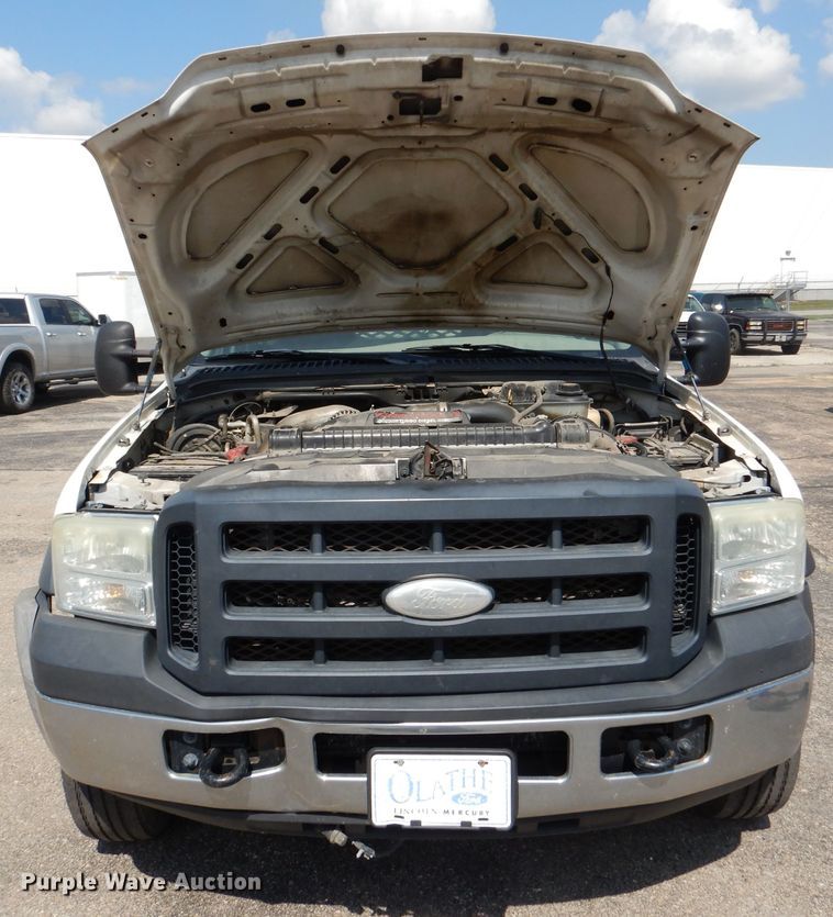 image for item DL8980 2007 Ford F450 Super Duty  flatbed truck