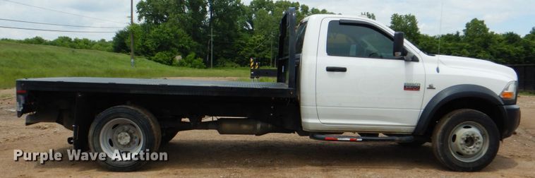 image for item DM3813 2012 Dodge Ram 5500HD  flatbed truck