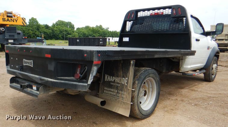 image for item DM3813 2012 Dodge Ram 5500HD  flatbed truck