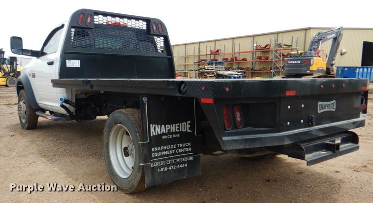 image for item DM3813 2012 Dodge Ram 5500HD  flatbed truck