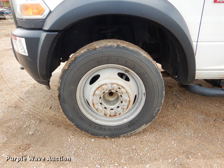 image for item DM3813 2012 Dodge Ram 5500HD  flatbed truck