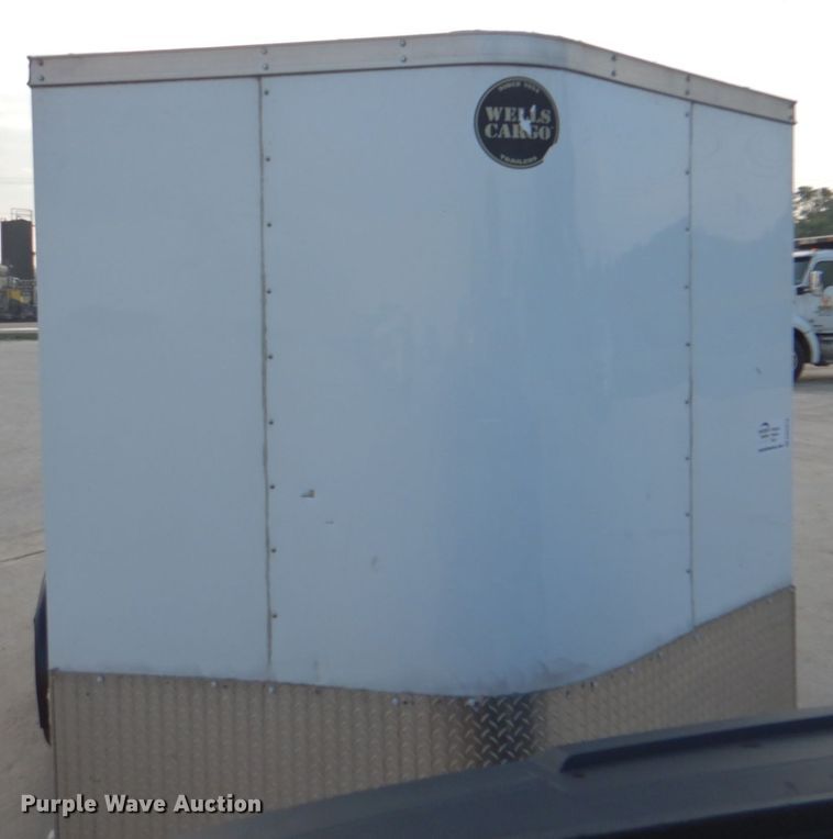 image for item DM3818 2015 Wells Cargo  enclosed cargo trailer