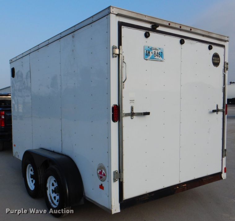 image for item DM3818 2015 Wells Cargo  enclosed cargo trailer