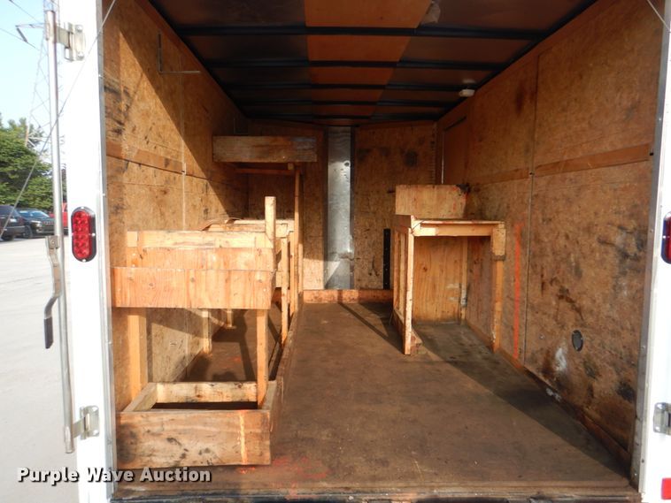 image for item DM3818 2015 Wells Cargo  enclosed cargo trailer