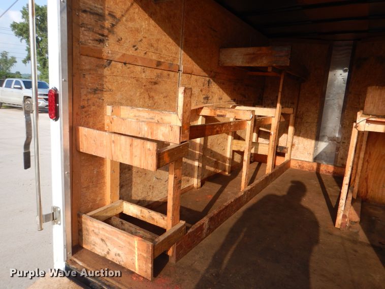 image for item DM3818 2015 Wells Cargo  enclosed cargo trailer