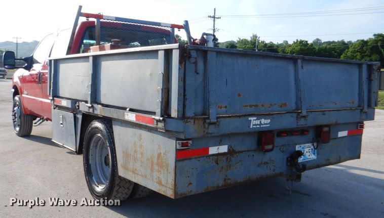 image for item DM3822 2000 Ford F450 Super Duty  flatbed truck