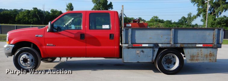 image for item DM3822 2000 Ford F450 Super Duty  flatbed truck