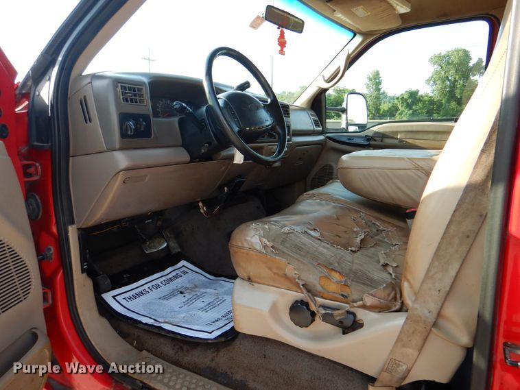 image for item DM3822 2000 Ford F450 Super Duty  flatbed truck