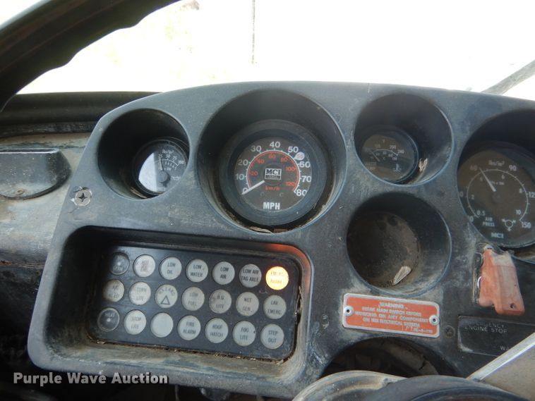 image for item FI9116 1981 MCI MC-9 Crusader II  coach bus