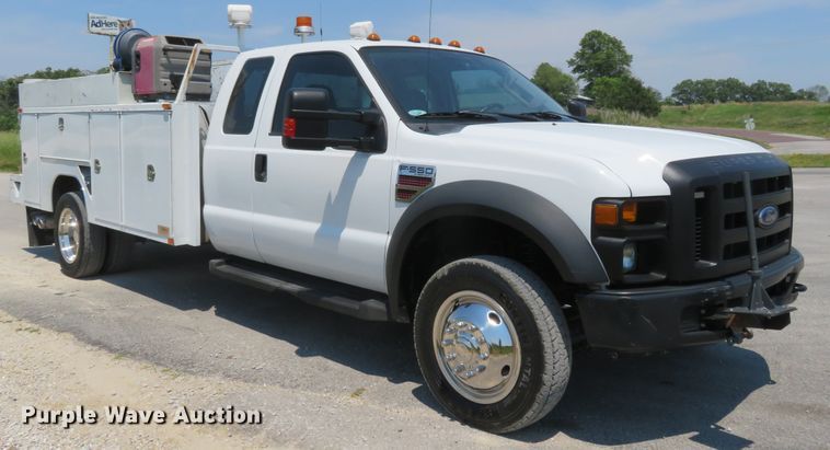 image for item FP9304 2009 Ford F550 Super Duty XL  utility / service truck