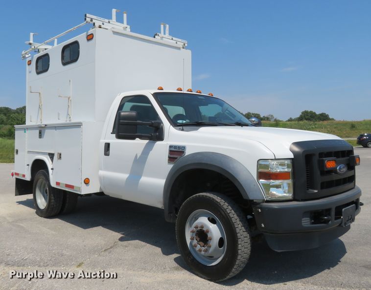 image for item FP9305 2009 Ford F550 Super Duty XL  utility / service truck