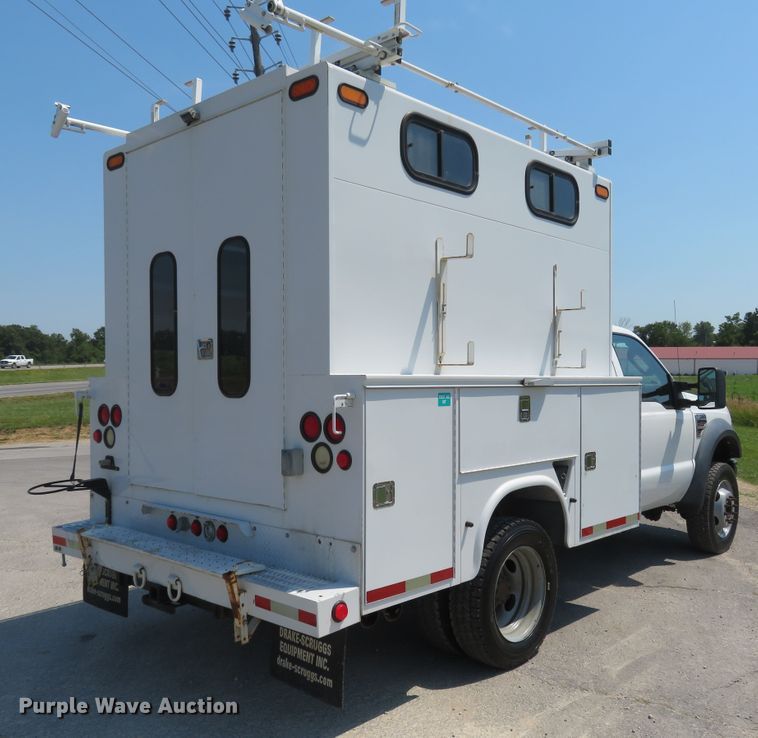 image for item FP9305 2009 Ford F550 Super Duty XL  utility / service truck