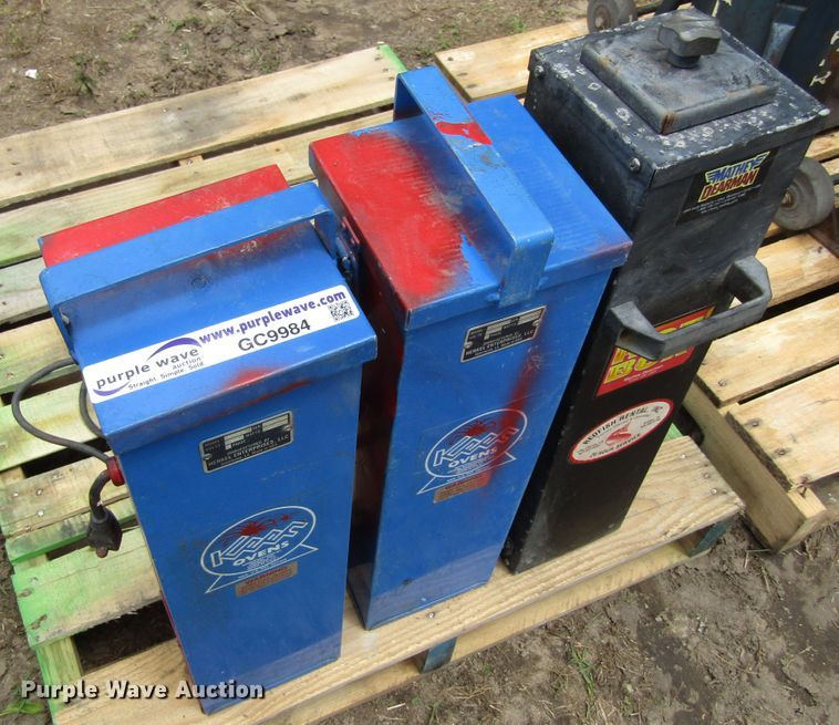 image for item GC9984 (3) welding rod ovens