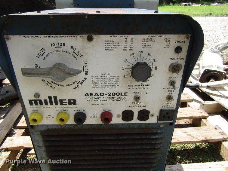 image for item GC9987 Miller 200  welder