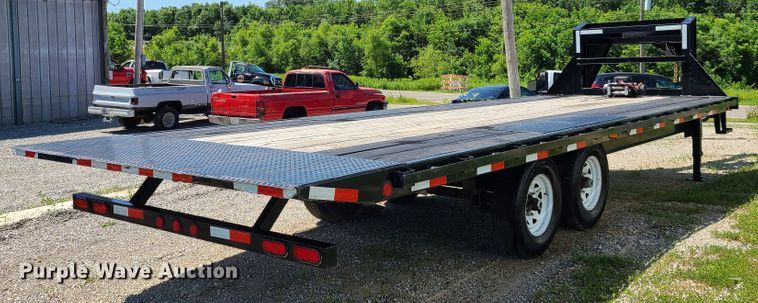 image for item GO9438 2018 PJ Trailer  tilt deck equipment trailer
