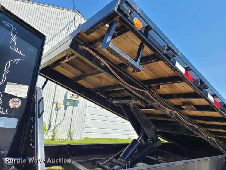 image for item GO9438 2018 PJ Trailer  tilt deck equipment trailer