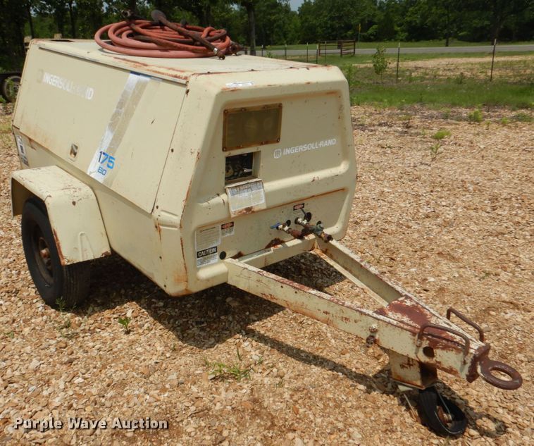 image for item HC9311 Ingersoll Rand 175  air compressor