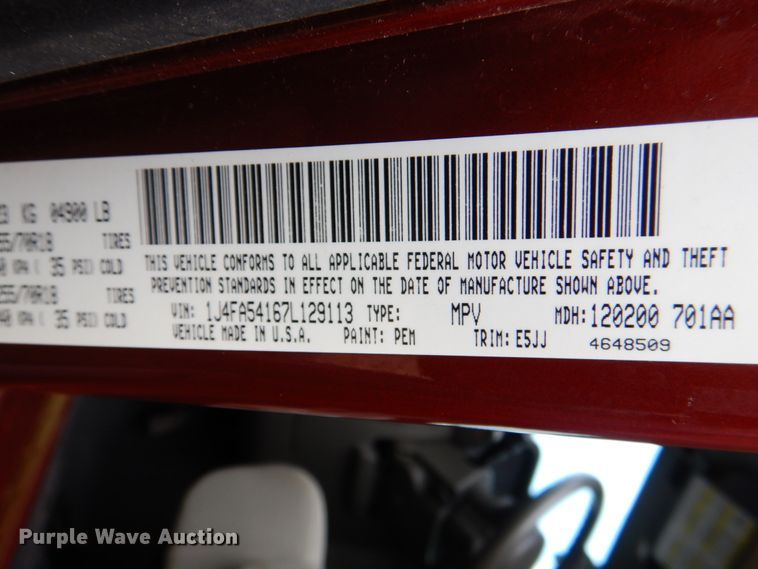 image for item HC9316 2007 Jeep Wrangler Sahara  SUV