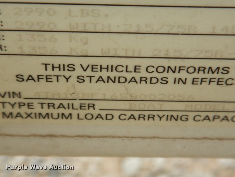 image for item HC9320 1995 Nitro 180  boat