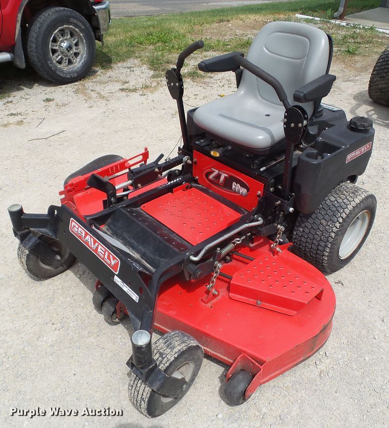 image for item HF9917 2009 Gravely ZT60HD  ZTR lawn mower