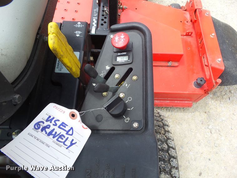 image for item HF9917 2009 Gravely ZT60HD  ZTR lawn mower