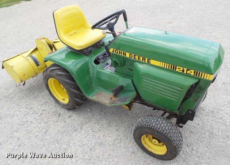 image for item HF9919 John Deere 214  lawn mower