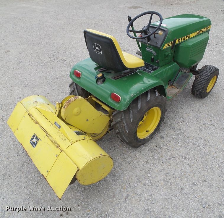 image for item HF9919 John Deere 214  lawn mower
