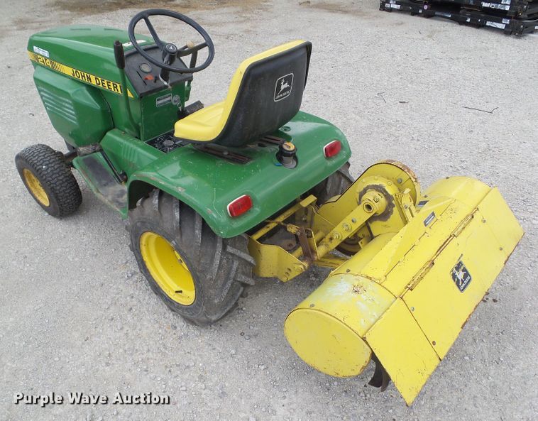 image for item HF9919 John Deere 214  lawn mower