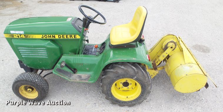 image for item HF9919 John Deere 214  lawn mower