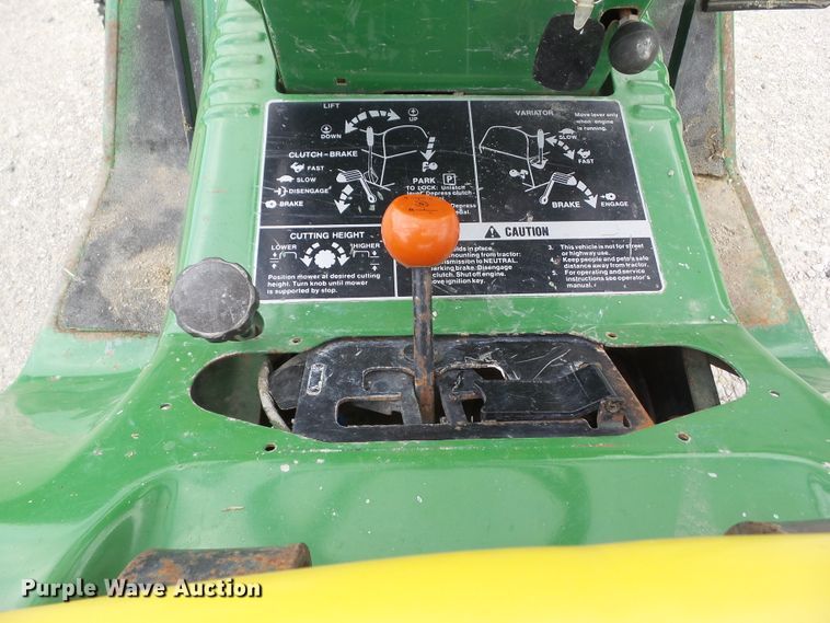 image for item HF9919 John Deere 214  lawn mower