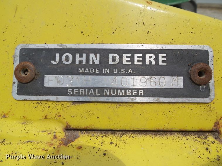 image for item HF9919 John Deere 214  lawn mower