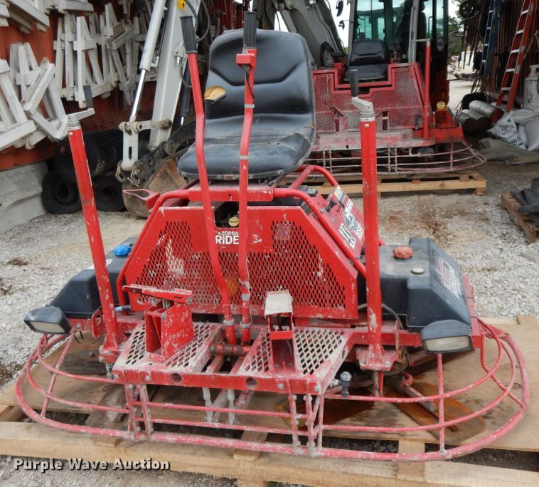 image for item HO9493 Allen Engineering Razor Back Rider power trowel